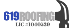619 Roofing logo